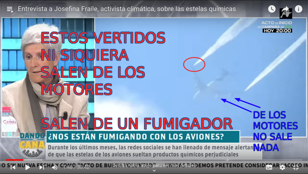 Ni siquiera sale de los motores Y LA GENTE TODAVÍA DICE QUE ESO ES VAPOR de los motores.
El vapor de agua de la ducha o de los cristales del coche, el VAPOR dura dos minutos. Estos vertidos químicos que nos escupe el gobierno dura horas y horas y horas hasta que desaparece la lluvia. Sequía provocada por banqueros, farmacéuticas y políticos.